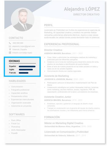idiomas-curriculum-vitae
