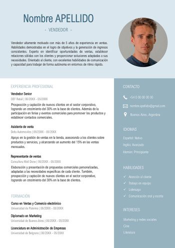 curriculum-vitae-argentina-modelo