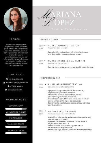 curriculum vitae digital plantilla para descargar gratis