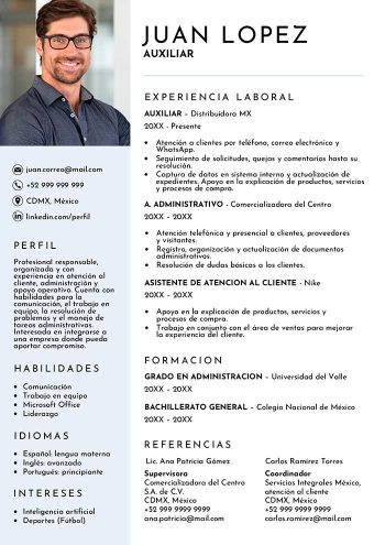 mejor plantilla de curriculum vitae exitoso para descargar gratis